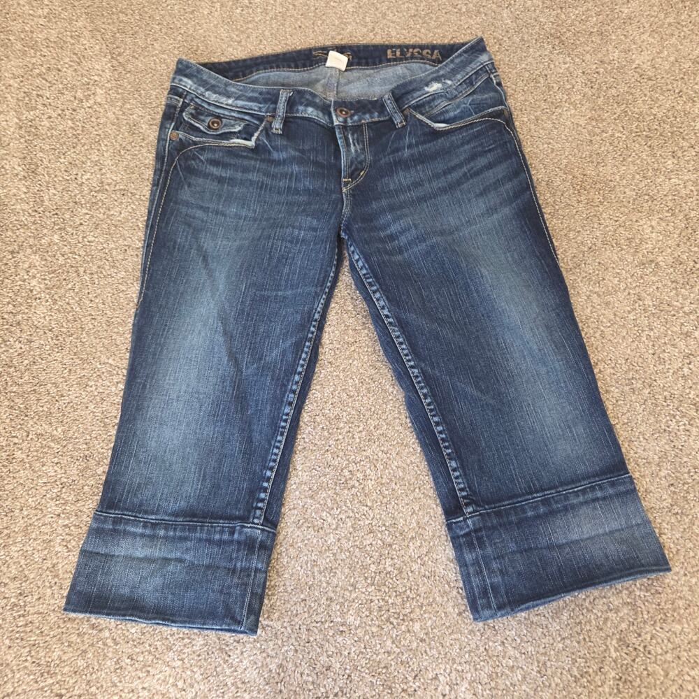 Silver Elyssa Capri Length Jeans Women's 32